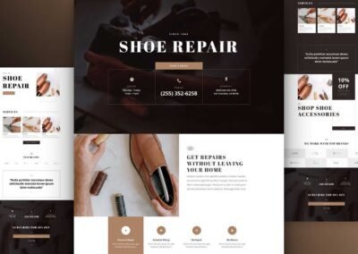 Single Service Page Shoe Repairer